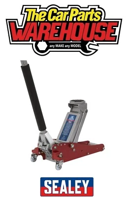 Sealey RJAS1500 Trolley Jack 1.5 Tonne Ton Aluminium Steel Rocket Lift Low Entry - Image 1 of 3