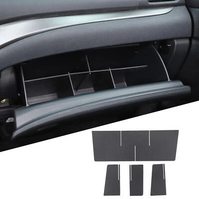 Glove Box Organizer Compartment divider Storage For Honda Pilot Ridgeline 2014+ Foto 1 de 4