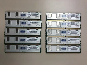 20GB 10 x 2GB ATP AP56K72G4BHE6S DDR2 ECC Server Memory - Picture 1 of 2