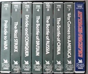 "Why We Fight" Reader's Digest 8er Set VHS Video OVP 5 Bänder Neu" - Bild 1 von 1