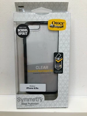 Funda OtterBox Simetría para iPhone 6s y 6 - Negra y Cristal Transparente Foto 1 de 4