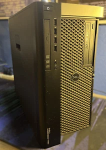 Dell Precision T7610 - SSD & SCSI - 32GB RAM - Dual Xeon E5-2670 v2 - BD Drive - Picture 1 of 5