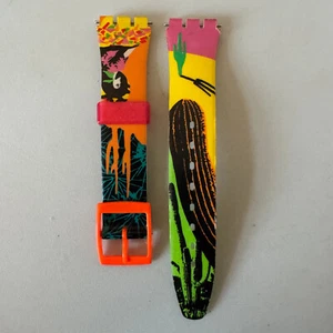 Correa Pulsera Original para Reloj Swatch TEQUILA GO102 Original Caballeros 1994 - Imagen 1 de 3