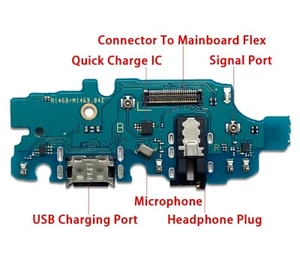Samsung Galaxy A14 / M14 5G SM-A146B USB Charging Port Mic Dock Connector Board - Picture 1 of 2