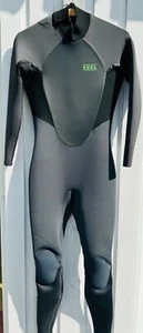 XCEL Neopren Axis X Men's Back Zip Full Wetsuit 4/3 mm graphite-schwarz Gr. ST - Bild 1 von 7