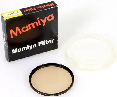 Mamiya Lens Filter 77mm 81C - Image 1 of 3