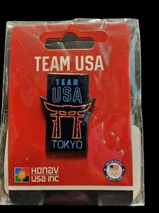 Team USA Olympics 2020 Tokyo 1”x1.25” Lapel Pin NEW - Picture 1 of 7