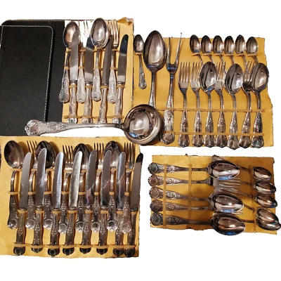 Besteck Super Inox, Set, 51 Teile, ARG 800, Alter unbekannt, ohne Kasten - Bild 1 von 4