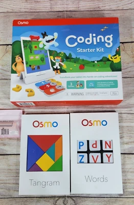 Osmo - Coding Starter Kit  iPad + Reflector + Tangram + Words - Image 1 of 4