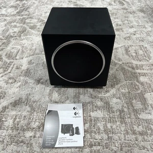 Logitech Z523 Speaker System Subwoofer Only S-00076A AV RCA Inputs Black Manual - Picture 1 of 10