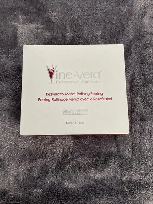 VINE VERA RESVERATROL CUIDADO DE LA PIEL MERLOT REFINADOR EXFOLIANTE MÁSCARA ANTIEDAD 1,76 oz Caja Foto 1 de 4