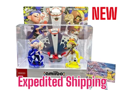 Amiibo Splatoon 3 Deep Cut Surimi union Frye Big Man Shiver Set Nintendo Switch