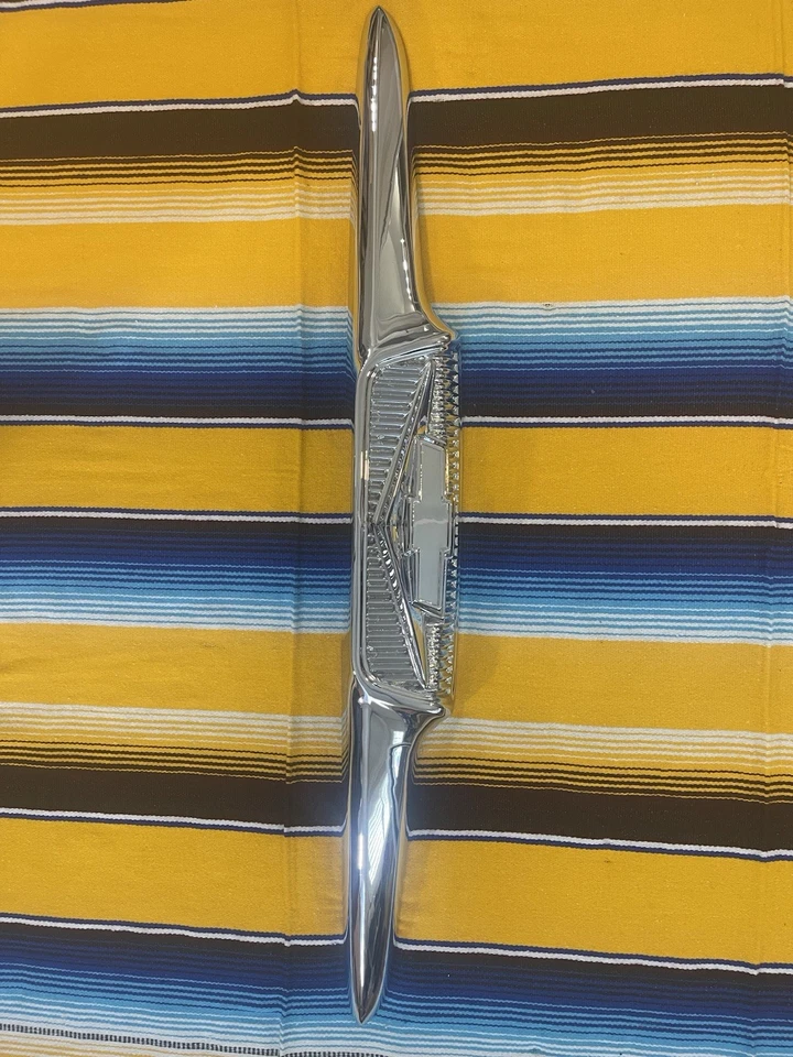 Chevrolet Truck V8 1958 capó emblema show cromo Apache Cameo 3100 Foto 1 de 4