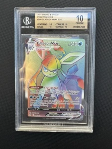 Glaceon VMAX 2021 Pokemon Spada e Scudo Cieli in Evoluzione #208 BGS 10 - Foto 1 di 2