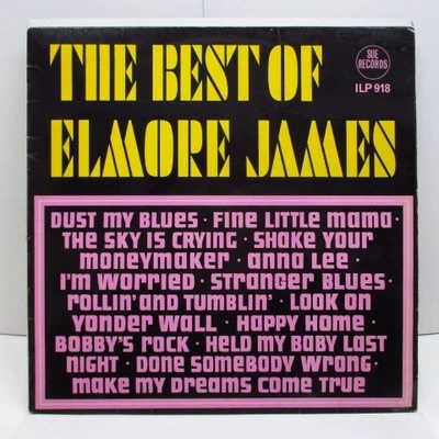 ELMORE JAMES-The Best Of Elmore James (UK SUE Orig.Mono LP/C - Photo 1/3