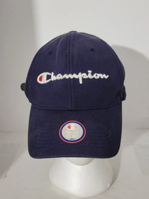 PARA HOMBRES CHAMPION CLÁSICO CON CORREA DE CUERO SOMBRERO AZUL MARINO TALLA ÚNICA AJUSTABLE Foto 1 de 4