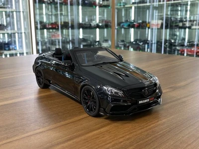 Mercedes Benz BRABUS 650 C63 S en negro de GTSpirit Limited 500 piezas [resina 1/18] Foto 1 de 4