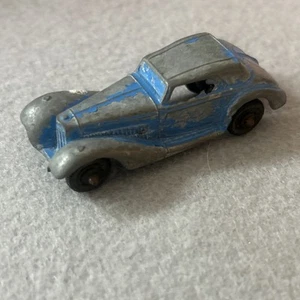 1939 Tootsie Toy Mercedes Matchbox Lesney Die Cast Antique Toy Car Blue Vintage - Picture 1 of 9