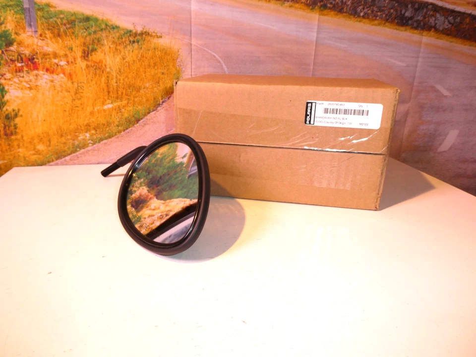 Espejo retrovisor Indian Chieftain Dark Horse plano negro delantero derecho 2635790-463 X9 Foto 1 de 4