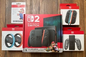 🏎️ Nintendo Switch 2 “Mario Kart” Deluxe Racing Pack –  BRAND NEW 🏎️ - Picture 1 of 5
