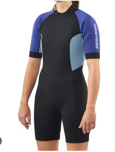 Sea-Doo Woman's Exotic Shorty Wetsuit Size Small -- New With Tags - Picture 1 of 2