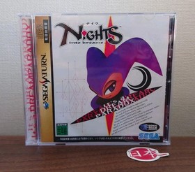 Nights Into Dreams Sega Saturn 1996 W/ Manual GS-9046 NTSC-J FREE SHIP