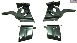 Deck Lid Hinge Brackets (4pc Set) 67-69 Camaro Firebird (Coupe) - Imagen 1 de 1