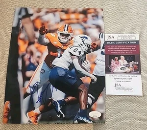 PETER WOODS SIGNED 8X10 PHOTO CLEMSON TIGERS JSA AUTHENTICATED #CB76749 - Picture 1 of 3