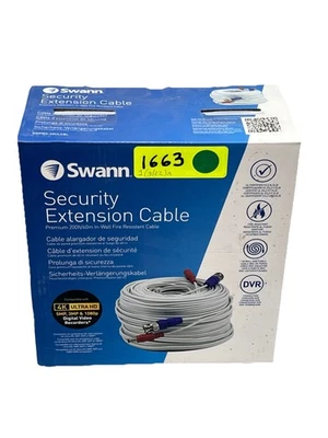 Swann DVR Security Extension Cable 200ft SWPRO-60ULCBL. {91}. - Image 1 of 4