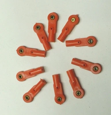 2mm Servo-Kugelkopf  Anschlußkugelkopf  stabiler  Kugelkopfanschluß 10 Stück Rot - Bild 1 von 3