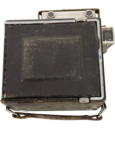 Cámara telémetro gráfico Graflex Speed obturador sincronizado Kalart vintage - Imagen 1 de 14