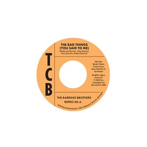 The Barrino Brothers - The Bad Things (You Said To Me) / Nur ein Fehler (REPRO 08) - Bild 1 von 2