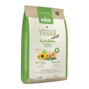 Bosch Dog Vegan Adult Kartoffel & Erbsen 4 x 2,5 kg (10,99€/kg) - Bild 1 von 4