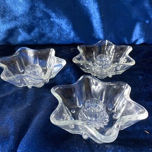Anchor Hocking Glass 986 STAR Taper Candleholder - Picture 1 of 3