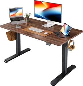 Electric Standing Desk, Height Adjustable Stand up Desk, 40 X 24 Inches Sit Stan - Picture 1 of 12