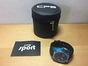 Nuevo - Reloj Watch CP5 Carles Puyol Aluminum Turquoise & Black Swarovski Size L - Imagen 1 de 5