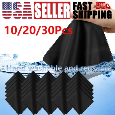 Pano de limpeza de microfibra premium para óculos lente de câmera de telefone tela LCD - Imagem 1 de 4