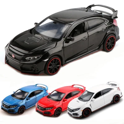 1/32 Honda Civic Type R Model Car Diecast Toy Vehicle Toys for Boys Kids Gifts - Image 1 of 4