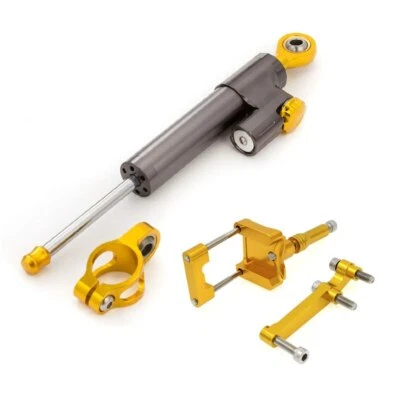 Soporte de montaje de amortiguador de dirección de amortiguación estable para Kawasaki NINJA 250R EX250 Foto 1 de 4