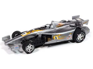 Auto World Super III SC413-2A 2014 Indy Car Johnny Lightning Special #1 (grigio) H - Foto 1 di 3