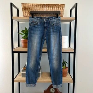 Joe’s Jeans Mid-Rise Cigarette Capri Crop Jean, 26 - Picture 1 of 8