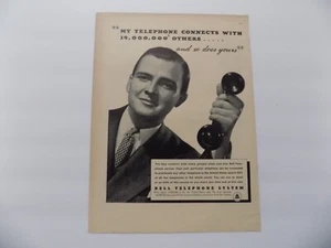 LEBEN 1938 DRUCKANZEIGE KLINGELTELEFON VERBINDET 19000000 US NUR - Bild 1 von 1