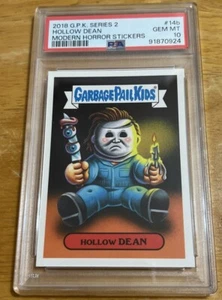 2018 GPK Series 2 Hollow Dean Modern Horror Stickers #14b PSA 10 Gem MT ￼ - Picture 1 of 1