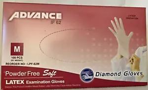 Medium powder free soft latex examination gloves. - Picture 1 of 2