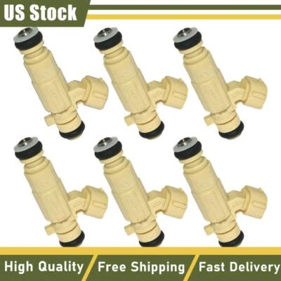 6 peças injetores de combustível 35310-23800 para Hyundai Elantra Santa Fe Kia Sportage Optima - Imagem 1 de 4
