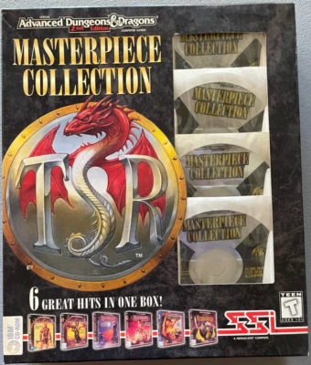 Advanced Dungeons & Dragons 2nd edition Masterpiece Collection PC games - NEW - Image 1 of 2