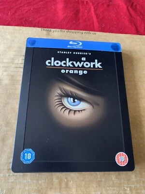 Stanley Kubrick A Clockwork Orange Blu-ray Steelbook VGC - Image 1 of 4