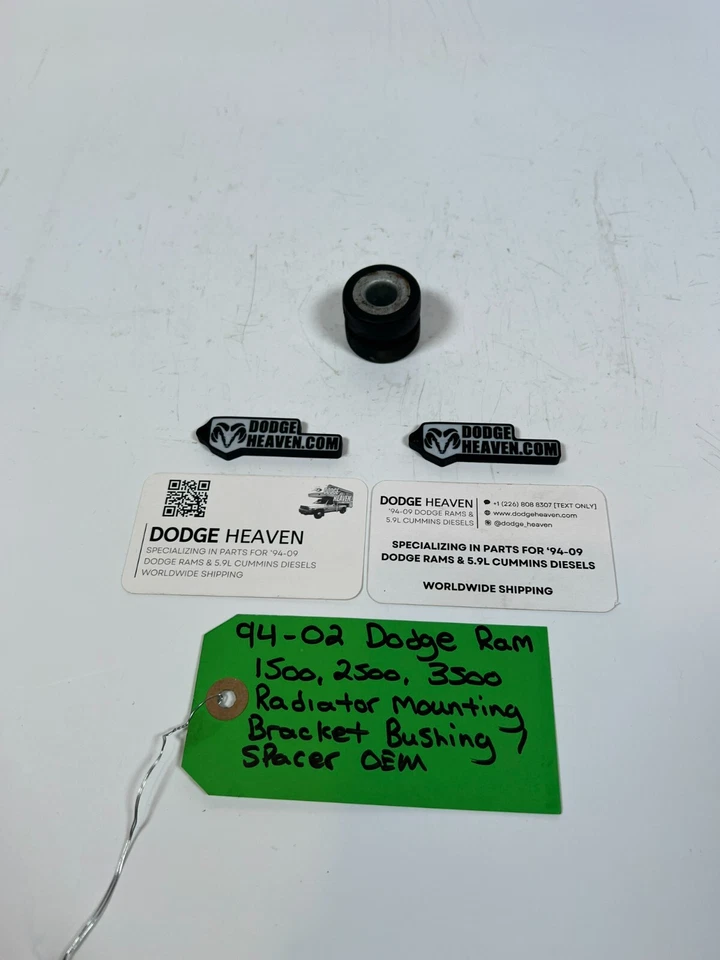 OEM Mopar 1994-2002 Dodge Ram 1500-3500 Radiator Mounting Bushing Gas & Diesel - Image 1 of 4