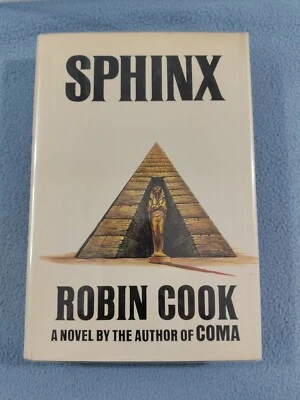 SPHINX BY ROBIN COOK FIRST EDITION HARDCOVER MYSTERY NOVEL HC DJ BOOK  - Image 1 of 4
