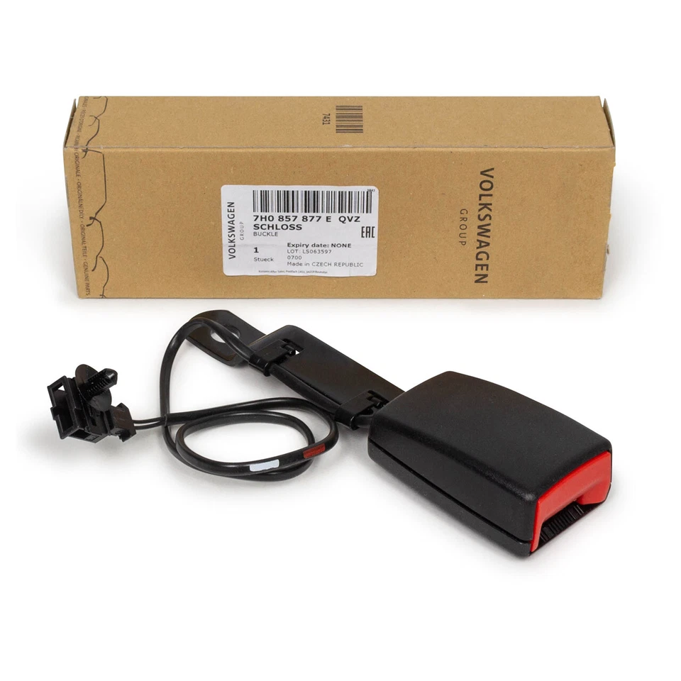 Original neuer Gurtverschluss vorne links Volkswagen 7H0857877EQVZ VAG OEM